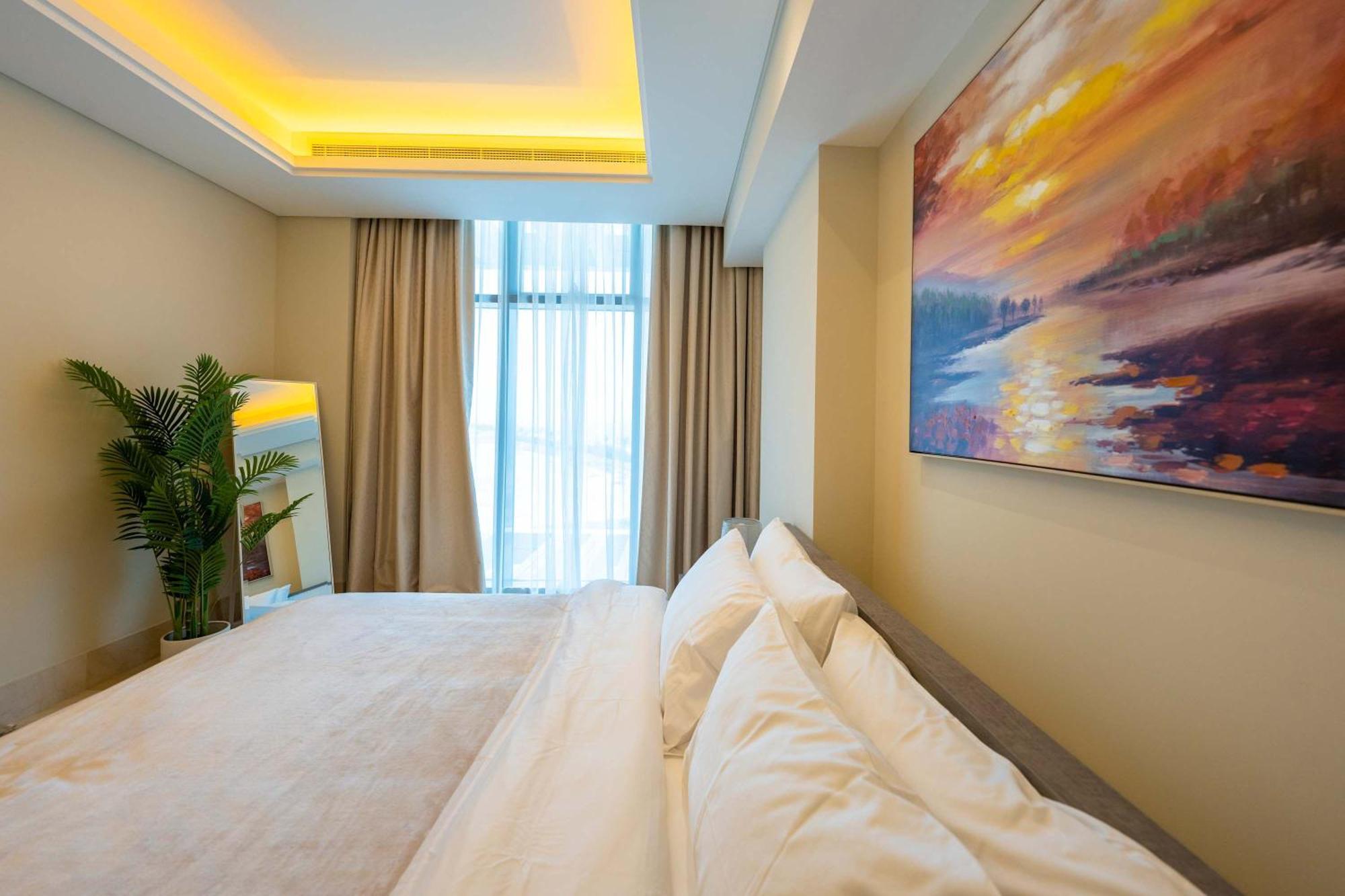 Spacious Beachfront 2 Bedroom Apartment - The 8 Dubai Luaran gambar