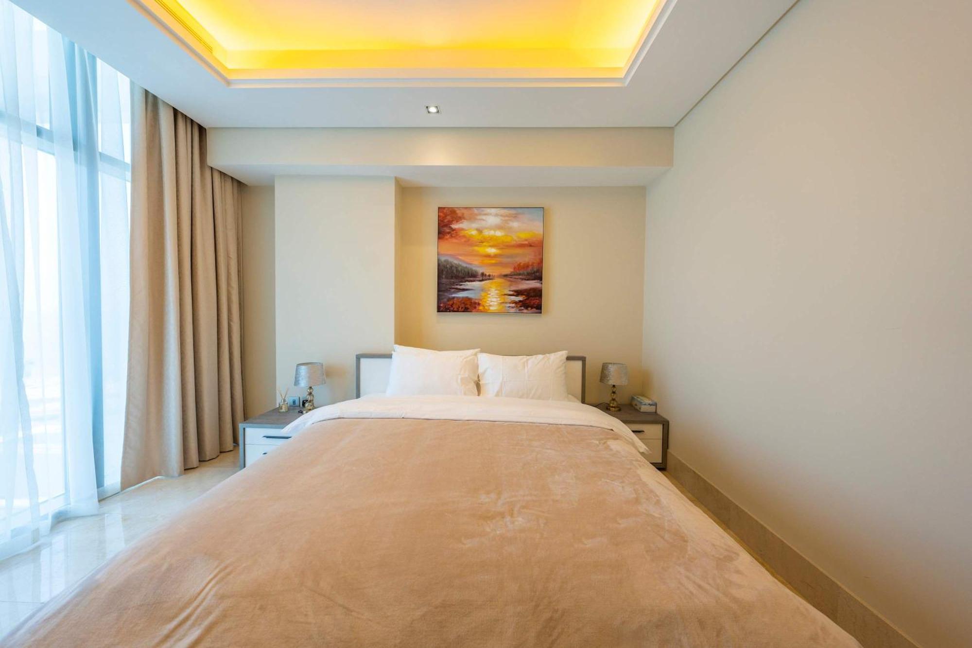 Spacious Beachfront 2 Bedroom Apartment - The 8 Dubai Luaran gambar