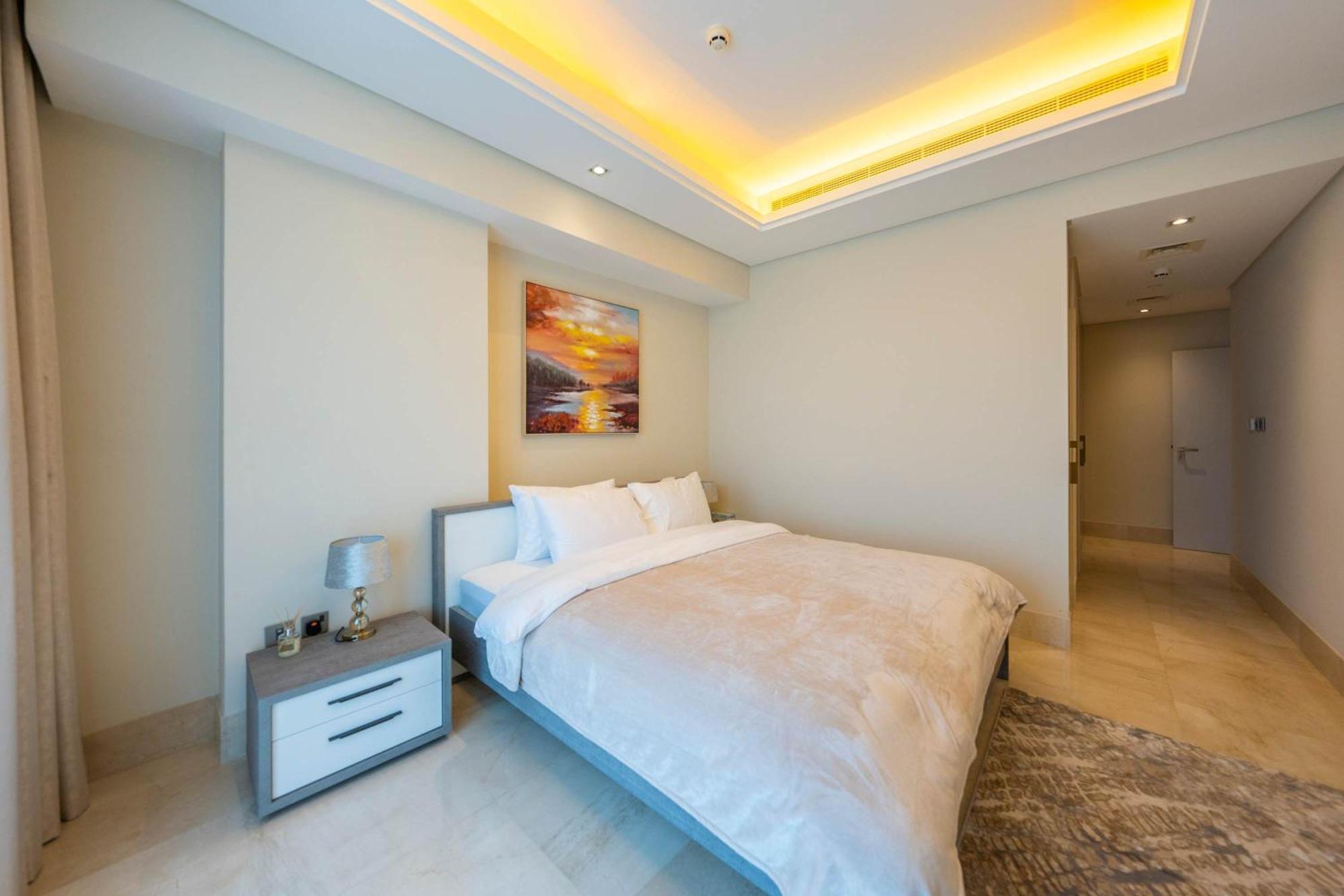 Spacious Beachfront 2 Bedroom Apartment - The 8 Dubai Luaran gambar